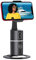 NPO Mobile Phone Holder for Smartphone, 360° Rotatable Face Tracker, No App Required, Selfie Stick, Compatible with Mobile Phones, Holder for iPhone Android, Live Broadcast/Video/Vlog/Selfie (Black)