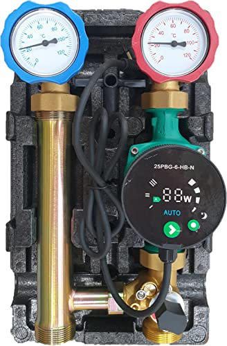 Gruppo pompa con miscelatore e pompa ad alta efficienza 25/6, senza motore miscelatore
