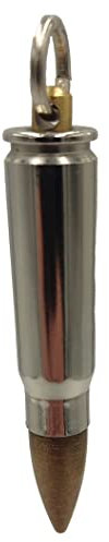 Saigo Defense Porte-clé Fantaisie - Balle factice décapsuleur/Matière: Acier Inoxydable/Couleur: Argenté et Doré