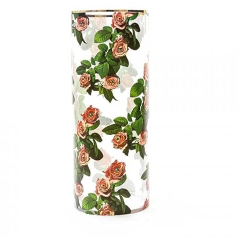 SELETTI Jarrón Toiletpaper Roses 50 cm