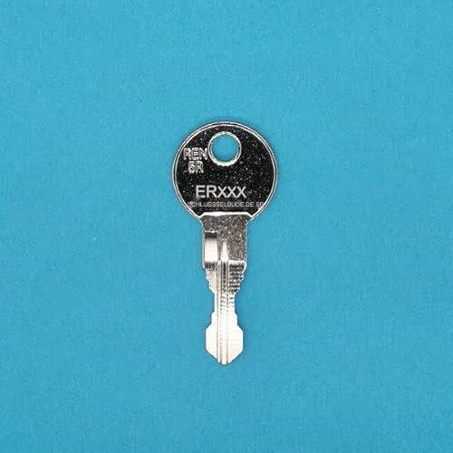 Chiave di ricambio per cassetta postale e cassetta delle lettere di Renz. Chiave ER273