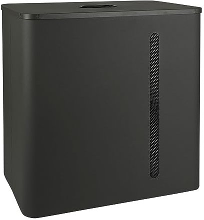 RUECAB - Boite à granules,coffre à pellets - Contenance: 70L - Avec couvercle - Matière: Acier - Dimensions: 51x51.5 x31 cm - Forme rectangulaire - Stock 3 sacs de granulés de 15kg