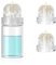 Derma Stamp Hydra Needle 20 Microneedling 0,5 mm, Microneedling Hydra Nadel Derma Roller mit 3 Auswechselbaren Derma-Stamp-Köpfen Anti Aging Beauty Essence Flasche Kosmetisches Microneedling Werkzeug