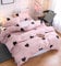 Michorinee Housse de Couette Cœur 240 x 260 Rose avec 2 Taies d'oreiller 65x65 cm Parure de Lit Réversible avec Fermeture Éclair - Linge de Lit 2 Personnes Adulte en Microfibre