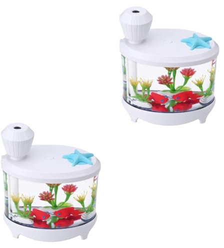 IMIKEYA 2 Stücke Nachtlicht Diffusor Luftbefeuchter Pet Air Mini Luftbefeuchter Für Home Office