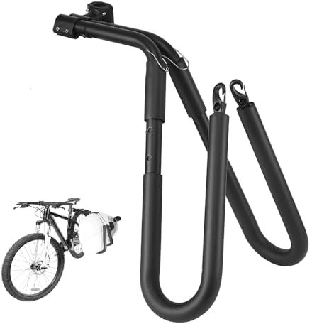 Kavolet Surf Rack Fahrrad Surfbrett Fahrradhalterung Surfbrett-Fahrradträger Fahrrad-Surfbrett-Trägerträger-Halter Surfzubehör Surfbrett Halterung Für Surfbretter, Longboards, Wakeboards