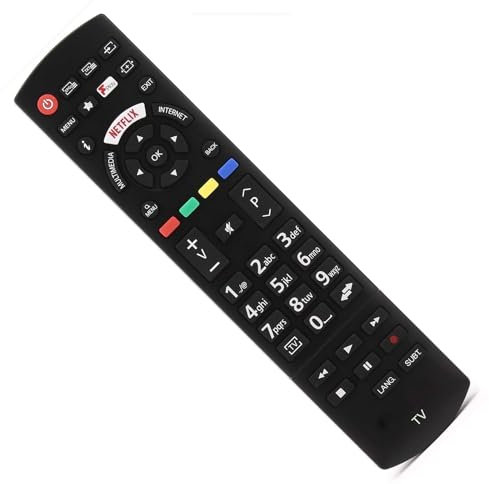 Genuine RC49129 Compatible with Panasonic TV Remote Control TX-48DS352E TX-55DS352E TX-43DS352E