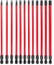 Monkey King Bar Torx Bit Set,12Pcs 6 Inch(150MM) Long Torx Bit,1/4” Hex Shank S2 Steel Magnetic Torx Screwdriver Bit Sets(T7 T8 T9 T10 T15 T20 T25 T27 T30 T35 T40)