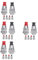 Zerodeko 4sets 4sets Pressure Cooker Safety Valve Pressure Cookermeasure Pressure Cooker Mel Dau Pressure Cooker Valve Replacement Ninja Foodi Pot Replacement Pressure Canner Aluminum 6pcs*4