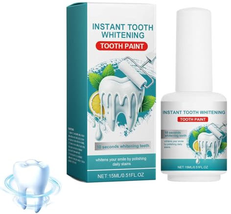 Zahnfarbe, Zahn-White-Lack-Kit, sofortige Zahnweiß-Gel-Beschichtung, einfach und schnell glänzende Zähne, selbstbewusste soziale (1)