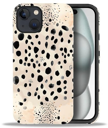 artslion Case for iphone 13 6.1 in, Leopard Pattern Phone Case for Women Girl Men-Durable Protection Case for iphone 13
