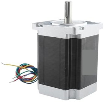 HHB8WL Nema 34 Stepper Motor 114x86mm 5A 8.0Nm D = 4mm 12.7mm 450B 4-Lead(12.7mm Key Shaft)