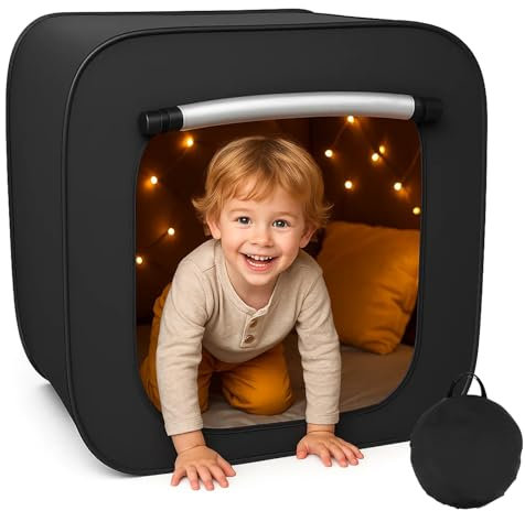 babikeen Sensorisches Zelt, Pop Up Höhle Kinder für Kinder zum Spielen und Entspannen, Hilft bei Angstzuständen und verbessert die Konzentration für Zuhause oder Schul