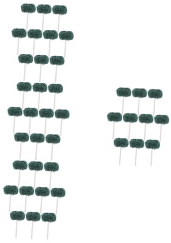 Cabilock 4 Sätze Polierscheibensatz Rad Polieren Bohrschwabbel Polierscheibe Für Bohrer Schleifaufsatz Bohrmaschine Zubehör Für Scheuersaugmaschinen Scheuerschwamm Grün 10 Stück * 4