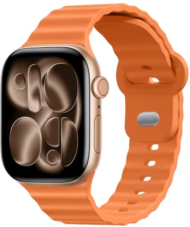 Correas Reloj Deportiva para Correa Apple Watch 40mm 42mm 41mm 38mm 44mm 46mm 45mm iWatch Band Mujer Hombre,Bracelet Silicona para Pulsera Apple Watch Series 11 10 9 8 7 6 5 4 SE/3/2 Ultra/3/2 49mm