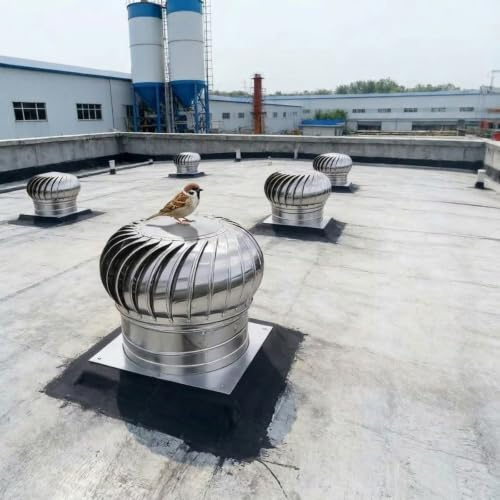 Turbina Ventilación Tejado, Extractor Eólico Rotativo, Sombrerete Chimenea