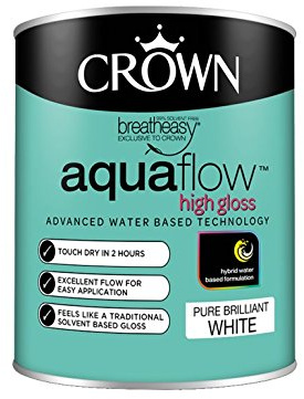 Crown 5093167 Retail Aquaflow Gloss Brilliant White 0.75 L