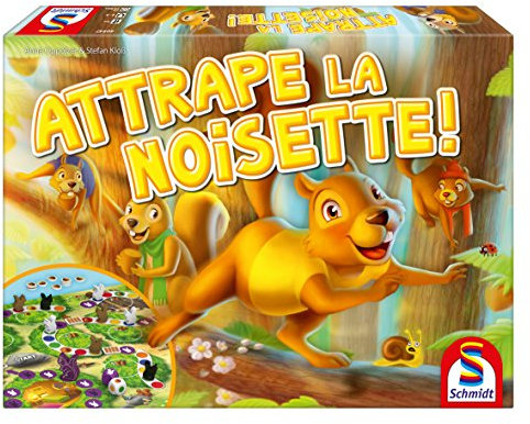 Schmidt Spiele- Attrape La Noisette Jouet, 88182, Multicolore