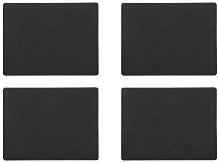 Lind DNA Tischset Square L - Nupo - 4er Set (Square schwarz)
