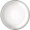Bormioli Rocco 6 Piece Easy Bar Glass Espresso Saucer Set - Tempered Glass Saucers for Teacups Coffee Mugs - 14cm