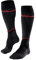 FALKE Herren Skisocken SK4 Energizing Light M Kh Wolle Funktionsmaterial mit Kompression 1 Paar, Schwarz Black-Mix 3010, 44-45