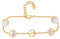 cai Damen Armband 925/- Sterling Silber 17+3cm Glänzend gelb 274260024-18