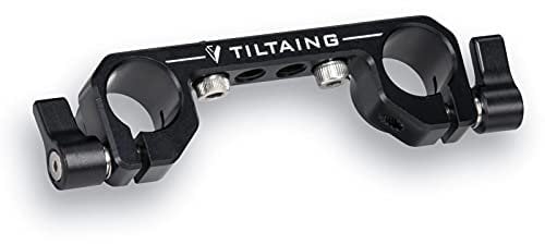 Tilta 15mm LWS Rod Adapter for Mini/Pocket V-Mount Battery Plate Lightweight Durable - Black TA-MBP-RA