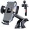 Rainway KFZ Handyhalterung Saugnapf & Lüftung, 3 in 1 Handy Halterung Auto Zubehör mit Universal Haken, 360°Drehung Handyhalter Kompatibel mit iPhone Samsung Huawei Xiaomi Smartphone