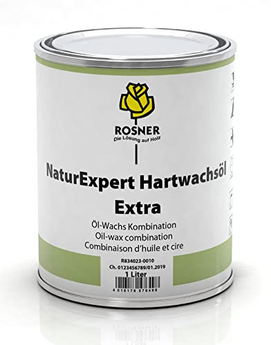 Rosner NaturExpert Hartwachsöl Extra 1L,Hartöl,Wachs,Holz,Veredelung