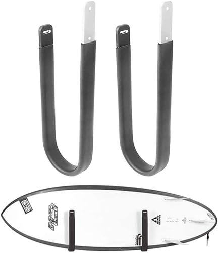 HACSYP Kajak-Regal, 2 Stück Innenaufhänger, robuste Surfbrett-Ständer, Paddle-Boards-Racks for Kajak- und Paddle-Boards