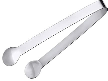 EDZARD Eiszange Linda (Länge 18,5 cm), Edelstahl hochglanzpoliert