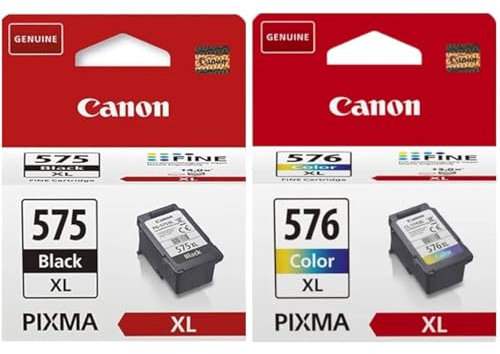 Canon Tintenpatronen PG-575XL Schwarz & CL-576XL Farbe
