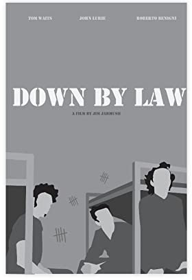 EDSC Film Down by Law Poster Leinwand Poster Schlafzimmer Dekor Sport Landschaft Büro Zimmer Dekor Geschenk Rahmen: 50 x 75 cm