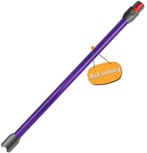AiLomey Tubo di Prolunga per Dyson V12 Slim Aspirapolvere, 74 CM, Viola, ABS Premium e Alluminio, Attacco Rapido di Ricambio