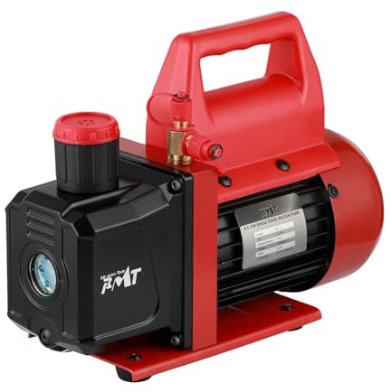PB Motor Tech Pompe à vide rotative à palettes 4,5 CFM, 1/3 HP, 110 V/60 Hz pour systèmes CVC, entretien de climatisation automobile et domestique, sans huile incluse