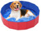 YANGUN Hundepool, 60 * 20cm Faltbar Hundepool mit rutschfestem Boden & Ablassventil, PVC rutschfest Planschbecken, Faltbarer Hundepool, Schwimmbecken für Hunde,Geeignet für kleine Hunde (60 * 20cm)