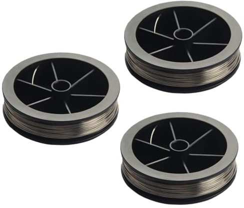 iplusmile 3rolls Steel Wire Rope for Wind Shield Removal Car Glass Disassembly Tool Garage Hand Tool