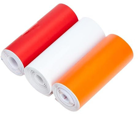 Tek Automotive Lens Repair Tape - 3 Pack Red, Amber, Clear - 50mm x 1M Car Tape, Crack Repair Tape for Broken Lights, Easy Application