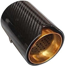 Golden Style Car Performance Edelstahl-Auspuffblenden Kompatibel for BMW 335xi F30 335 E92 335i E46 330i E30 E39