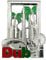 Dubai Magnet - Dubai Souvenir Magnet - Dubai Landmarks Metal Fridge Magnets - UAE Gift Magnets - Dubai Burj Khalifa (Silver)