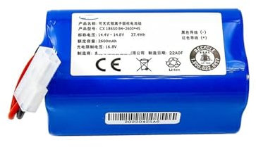 2800mAh RS-RT900866 Li-ion Battery Side Brush，Compatible For Rowenta Tefal，Explorer Serie 20 40 60 Robot Vacuum Cleaner Accessories