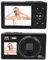 LICAEVEY 5K Digital Camera, 80MP Dual Screens Camera with Dual Lens & Flash, 18x Zoom Autofocus, Anti Shake Portable Rechargeable Selfie Camera for Teens Boys Girls (Black)