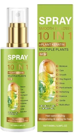 lisutupode Laque Volumisante | Spray Épaississant Anti-Frisottis pour Cheveux Fins,Laque Naturelle Nourissante pour Cheveux à Racines Sensibles Fins Secs Abîmés avec Frisottis Types