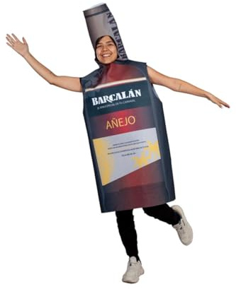 DISBACANAL Disfraz botella de ron