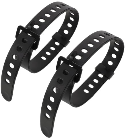 COLLBATH Dive Knife Arm Strap for Scuba Diving and Water Sports 2pcs Adjustable Black Rubber with Quick Buckle Closure Universal Fit Secures of Varying Sizes for Scuba Divers