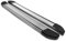OMAC Alu Seitenschweller Trittbretter kompatibel mit Nissan Qashqai J11 2014-2021 Silber 2tlg