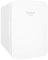 Cooluli 10L Mini Fridge for Bedroom - Car, Office Desk & College Dorm Room 12v Portable Cooler Warmer Food, Drinks, Skincare, Beauty Makeup AC/DC Small Refrigerator with Glass Front, White