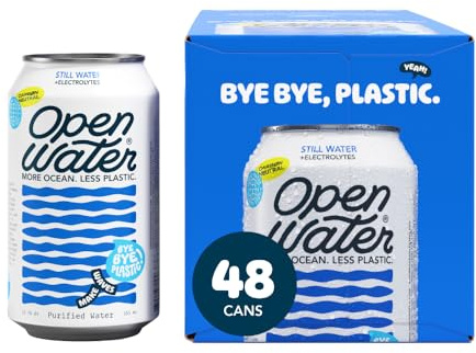 Open Water - Lattine di alambicco (4 casi - Acqua naturale in scatola)