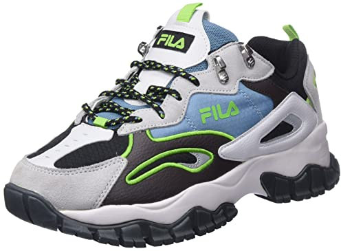 FILA Herren RAY Tracer TR2 Sneaker, Adriatic Blue-Gray Violet, 46 EU