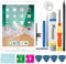 S-Union Bildschirm Ersatz Kit mit Home-Taste, Touchscreen Digitizer für iPad 7/8 2019 2020 8/9. Generation A2197 A2198 A2200 A2270 A2428 A2429 A2430 (Weiß)